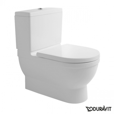 Duravit Starck 3 Miska WC stojąca Big Toilet 42x74 cm, lejowa, biała z powłoką WonderGliss 21040900001