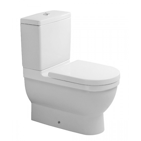 Duravit Starck 3 Toaleta WC kompaktowa 65,5x36 cm HygieneGlaze, biała 0128092000