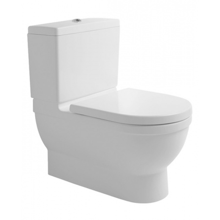 Duravit Starck 3 Toaleta WC kompaktowa 74x42 cm Big Toilet HygieneGlaze, biała 2104092000