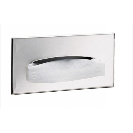 Emco System 2 Pojemnik na chusteczki higieniczne 30,4x6,1x15,7 cm, chrom 355700100
