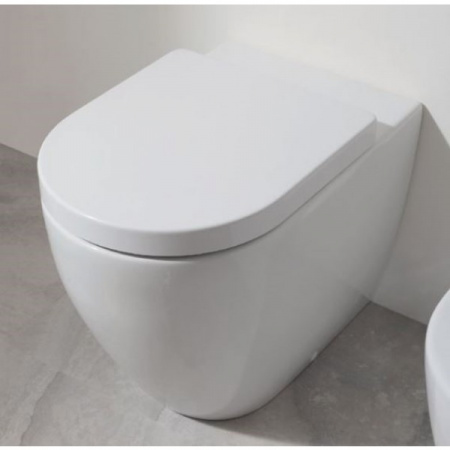 Flaminia Link Plus Muszla klozetowa miska WC stojąca 56x36x42 cm, biała LK117RG