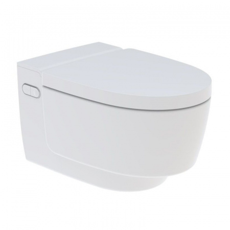 Geberit AquaClean Mera Comfort Toaleta WC myjąca podwieszana 59x39,5 cm z deską sedesową wolnoopadającą, biała 146.212.11.1