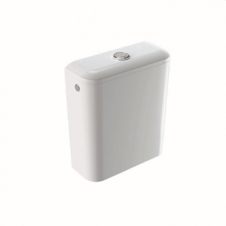 Geberit iCon Square Zbiornik do kompaktu WC 14,5x37,5x42,5 cm z podłączeniem bocznym, biały 228950000