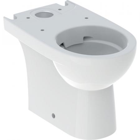 Geberit Selnova Toaleta WC stojąca kompaktowa krótka bez kołnierza biała 500.478.01.7