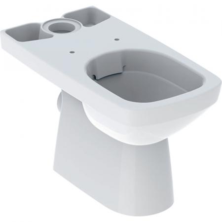 Geberit Selnova Toaleta WC stojąca kompaktowa bez kołnierza biała 501.563.01.7