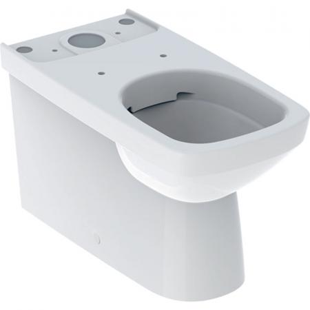 Geberit Selnova Toaleta WC stojąca kompaktowa bez kołnierza biała 500.489.01.7