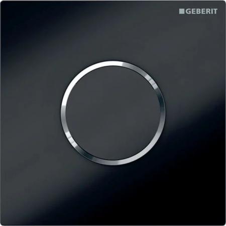 Geberit Sigma 10 Elektroniczny przycisk spłukujący do pisuaru czarny/chrom połysk 116.035.KM.1