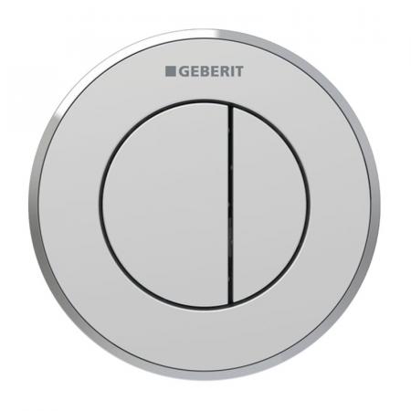 Geberit Typ 10 Przycisk WC chrom mat z powłoką easy-to-clean/poler 116.056.JQ.1