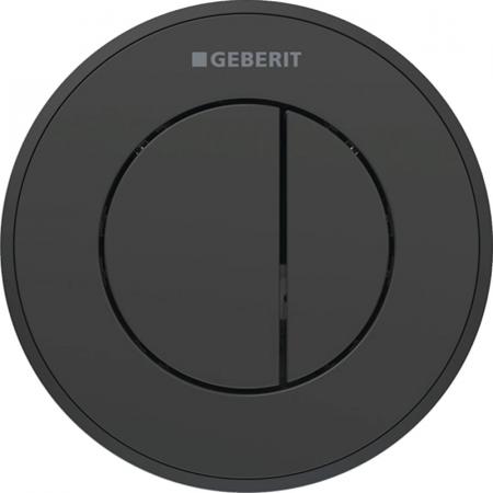 Geberit Typ10 przycisk spłukujący WC czarny/czarny mat 116.055.DW.1
