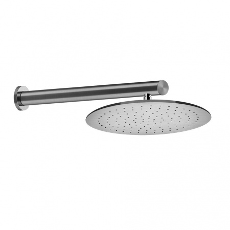 Gessi Shower316 Deszczownica ścienna o średnicy 35 cm stalowa szczotkowana steel brushed 54148.239