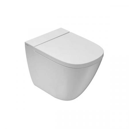Globo Stockholm Toaleta WC stojąca 51x37 cm biały połysk LA002BI