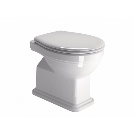 GSI Classic Miska WC stojąca 37x54 cm, odpływ pionowy, biała 871011