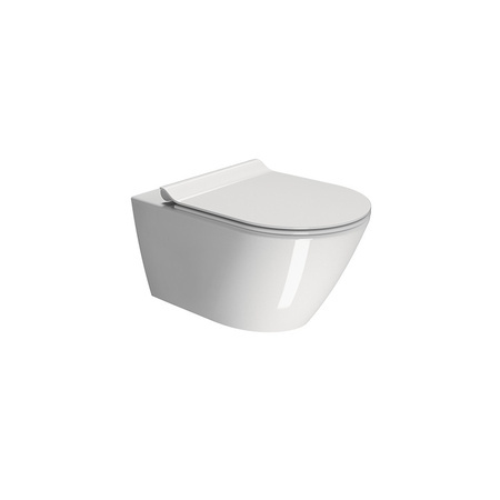 GSI Kube X Toaleta WC 55x36 cm bez kołnierza biały połysk 941511