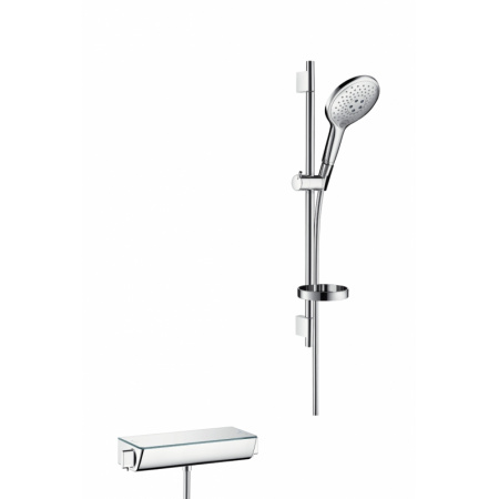 Hansgrohe Ecostat Select S 150 Combi Zestaw prysznicowy 65 cm, chrom/biały 27036400