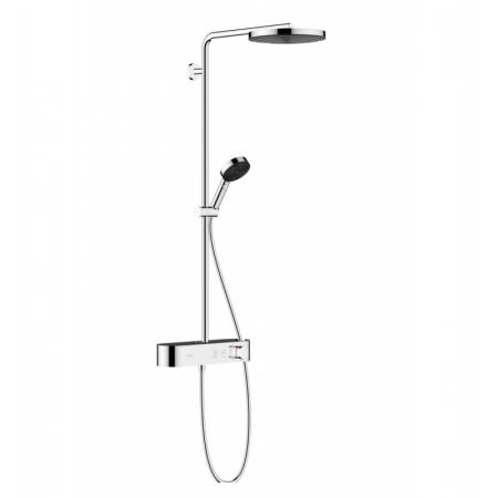 Hansgrohe Pulsify ShowerTablet Select Zestaw prysznicowy natynkowy termostatyczny z deszczownicą chrom 24221000