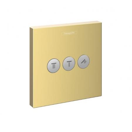 Hansgrohe ShowerSelect Bateria wannowo-prysznicowa podtynkowa złoty optyczny polerowany 15764990