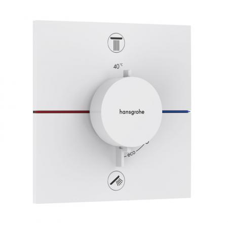 Hansgrohe ShowerSelect E Bateria wannowo-prysznicowa podtynkowa termostatyczna biały mat 15572700