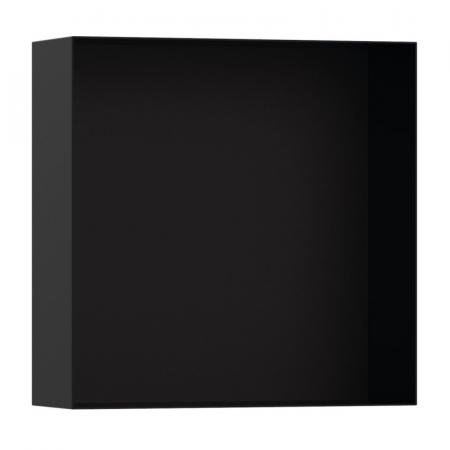 Hansgrohe XtraStoris Minimalistic Wnęka ścienna 30x30 cm czarny mat 56073670