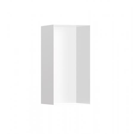 Hansgrohe XtraStoris Minimalistic Wnęka ścienna bez ozdobnej ramy 30 x 15 x 14 cm biały mat 56076700