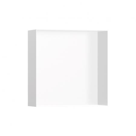 Hansgrohe XtraStoris Minimalistic Wnęka ścienna bez ozdobnej ramy 30 x 30 x 10 cm biały mat 56073700