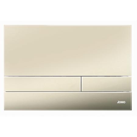 Werit/Jomo Exclusive 2.1 Przycisk WC szkło brązowy przydymiony/biały 167-37001902-00/102-000000220