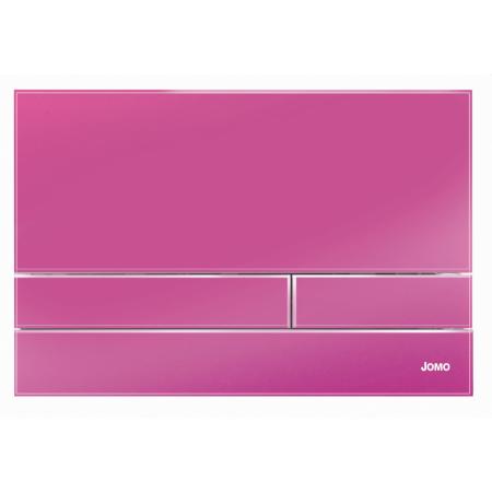 Werit/Jomo Exclusive 2.1 Przycisk WC szkło różowy/biały 167-37004006-00/102-000000375