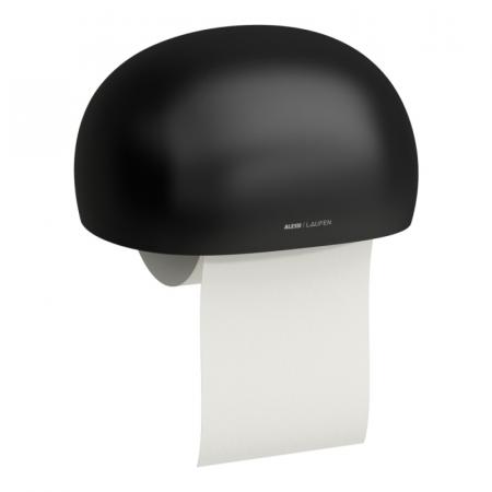 Laufen Ilbagnoalessi Ceramiczny pojemnik na papier toaletowy czarny mat H8709707160001