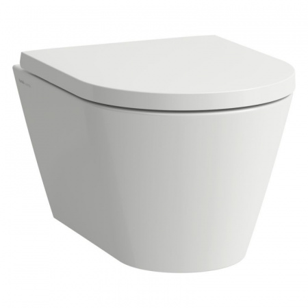Laufen Kartell Toaleta WC 49x37 cm krótka bez kołnierza biały mat H8203337570001
