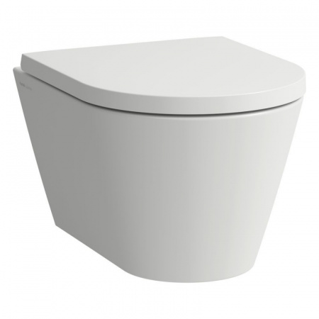 Laufen Kartell Toaleta WC podwieszana 49x37 cm bez kołnierza ze szkliwieniem LCC biała H8203334000001