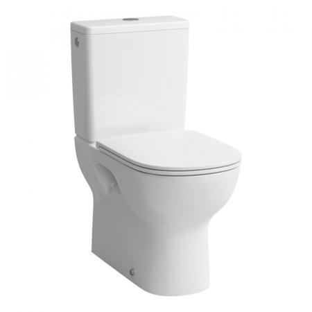 Laufen Lua Toaleta WC stojąca kompaktowa bez kołnierza biała H8240814000001