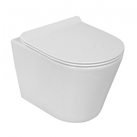 Lavita Galve Toaleta WC 51,5x36 cm bez kołnierza + deska wolnoopadająca biała 5908211491936