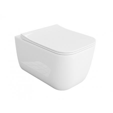 Lavita Shak Zestaw Toaleta WC 52.5x35 cm + deska wolnoopadająca biała 5900378316954