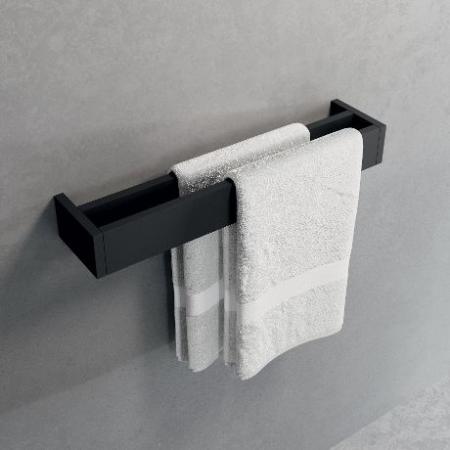 Novellini Wieszak na ręcznik podwójny 30 cm biały mat R90AKFPS0230-U