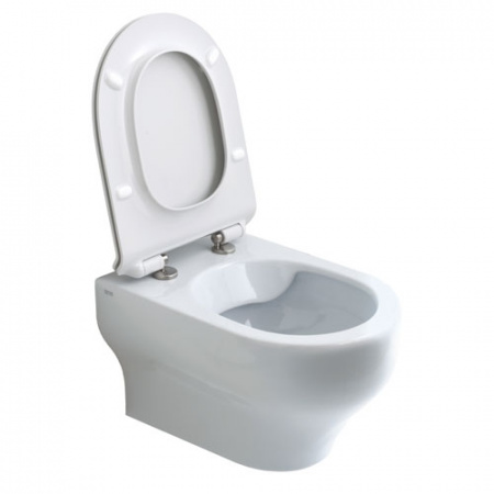 Olympia Ceramica Clear Toaleta WC wisząca 50x36 cm Rimless, biała CLE1202R01