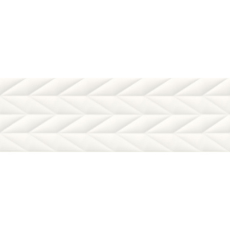 Opoczno French Braid White Structure Płytka ścienna 29x89x1,1 cm, biała matowa NT036-001-1