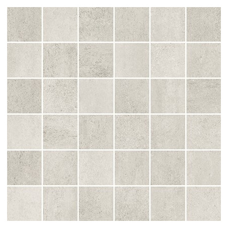 Opoczno Grava White Mosaic Matt Mozaika ścienno-podłogowa 29,8x29,8 cm, biała OD662-090