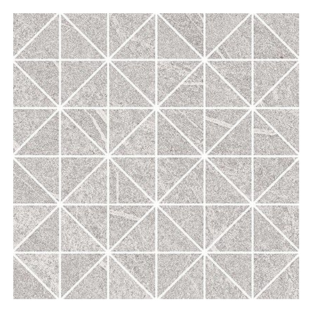 Opoczno Grey Blanket Triangle Mosaic Micro Płytka ścienna 29x29 cm szara OD1019-009