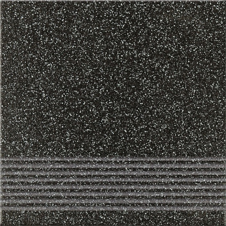 Opoczno Milton Graphite Steptread Płytka podłogowa 29,7x29,7x0,8 cm, grafitowa matowa OP069-006-1