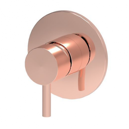 Paffoni Light Bateria prysznicowa podtynkowa różowe złoto LIG010ROSE