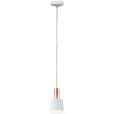 Paulmann Neordic Haldar Lampa wisząca 34 cm biały/miedziany 79656