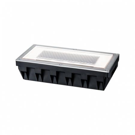 Paulmann Solar Box Oprawa oświetleniowa wpuszczana solarna LED stal szlachetna 93775