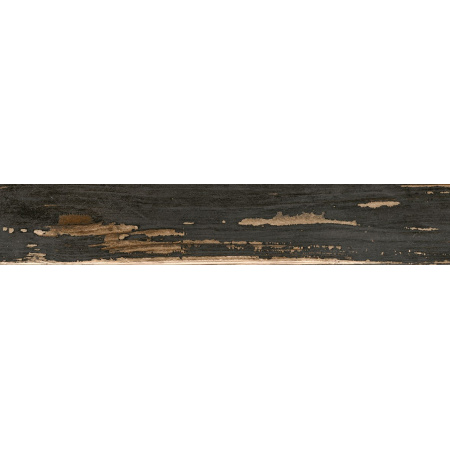 Peronda Burn N Gres Płytka podłogowa 20x122,5 cm, czarna 18324