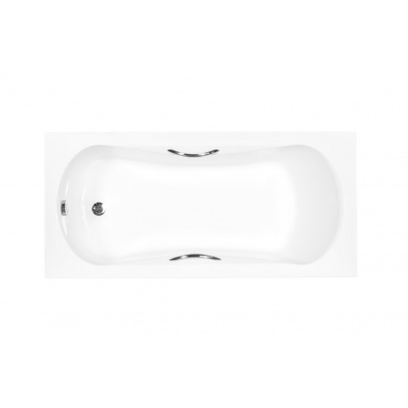 PMD Besco Aria Plus Wanna prostokątna 160x70 cm akrylowa z uchwytami biała WAA-160-PU