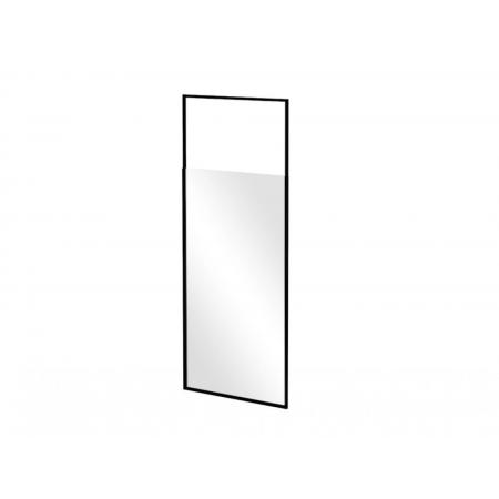 PMD Besco Icon Kabina walk-in 100x200 cm profile czarny mat szkło przezroczyste IC-100-200C