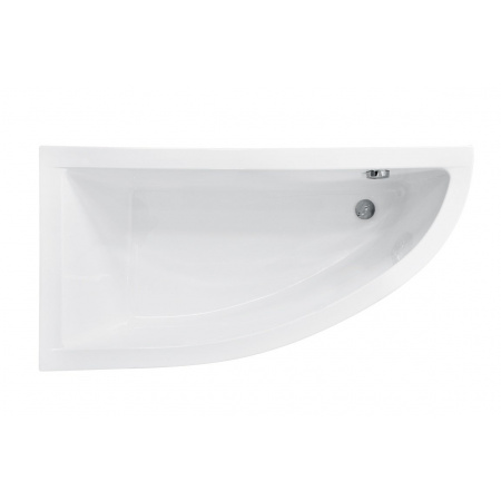 PMD Besco Praktika Wanna narożna asymetryczna 150x70 cm akrylowa lewa, biała WAP-150-NL