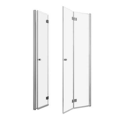 Radaway Essenza New KDD B Drzwi prysznicowe składane 80x202 cm z listwą progową lewe 385070-01-01L