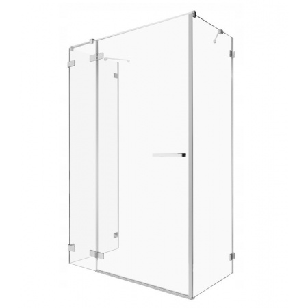 Radaway Euphoria KDJ+S Drzwi prysznicowe uchylne 120x200 cm ze ścianką stałą prawe 383812-01R+383220-01R