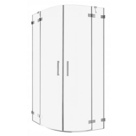 Radaway Euphoria PDD Drzwi prysznicowe uchylne 100x200 cm ze ścianką stałą lewe 383003-01L