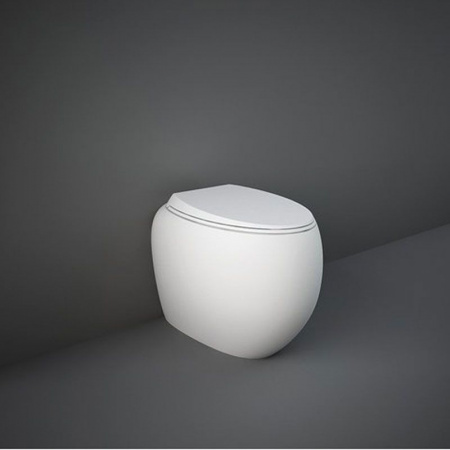 RAK Ceramics Cloud Toaleta WC stojąca 56x40 cm bez kołnierza biały mat CLOWC1346500A