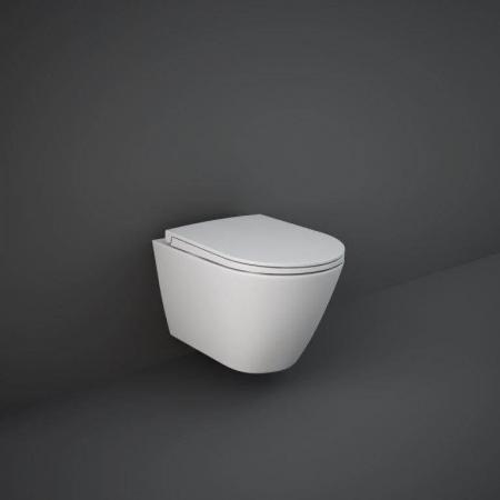 RAK Ceramics Feeling Toaleta WC 52x36 cm bez kołnierza biały mat RST23500A